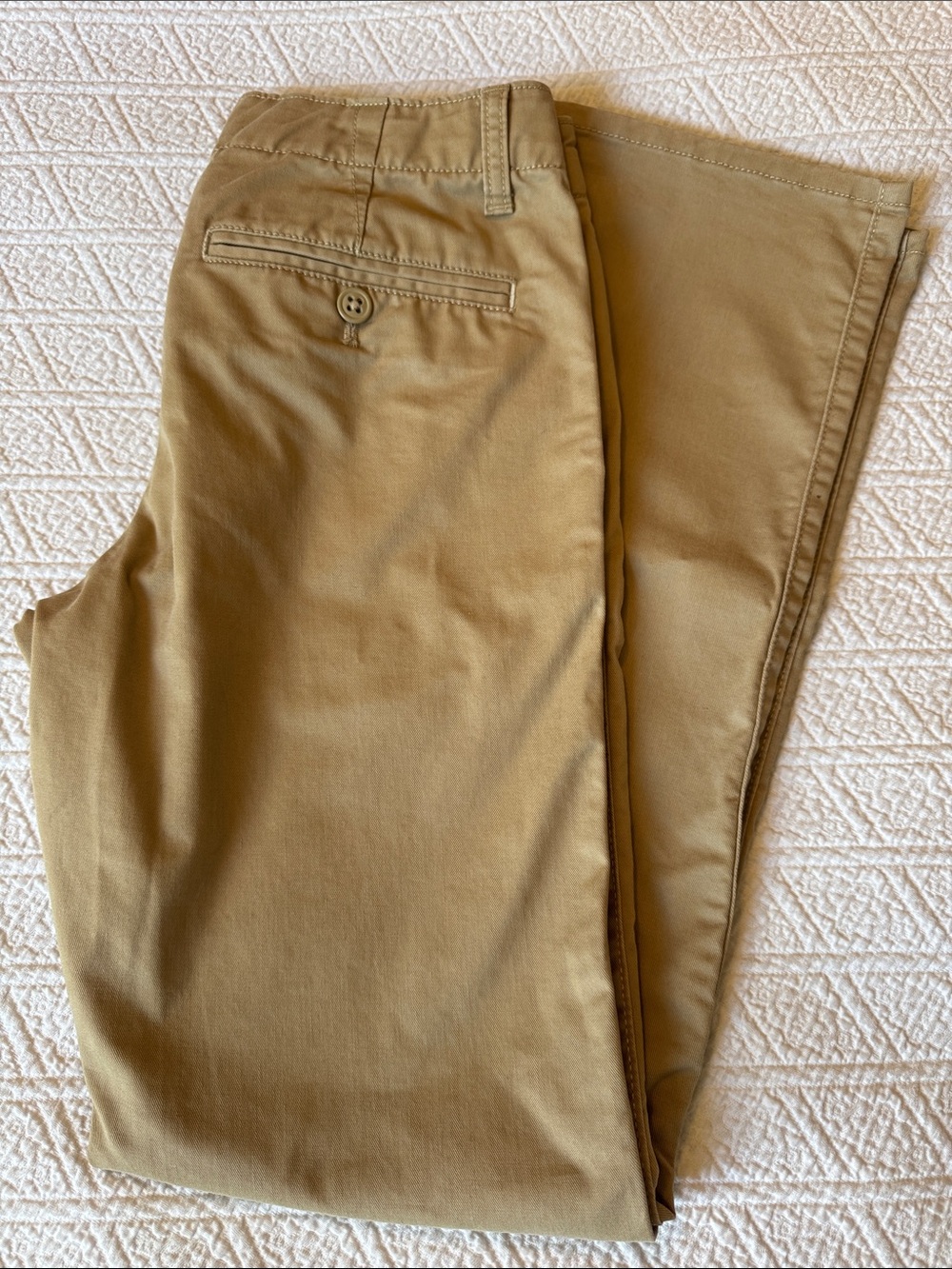 Classic Kid’s Chino Pants in Khaki Size 14